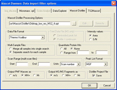 options dialog	